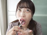 【個人撮影】水月みおの舌ブラシで「汚舌苔」採取